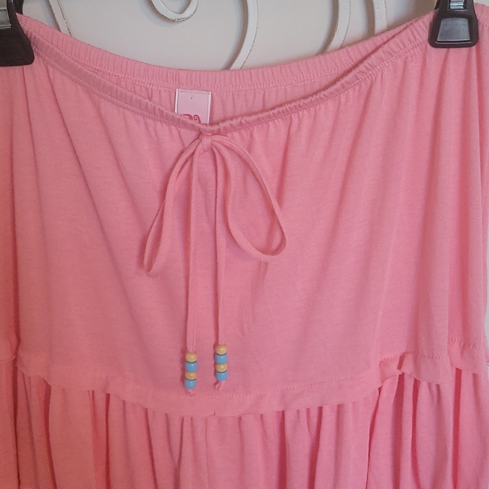 Long Flowy Full Ruffle Skirt - Picture 2 of 8